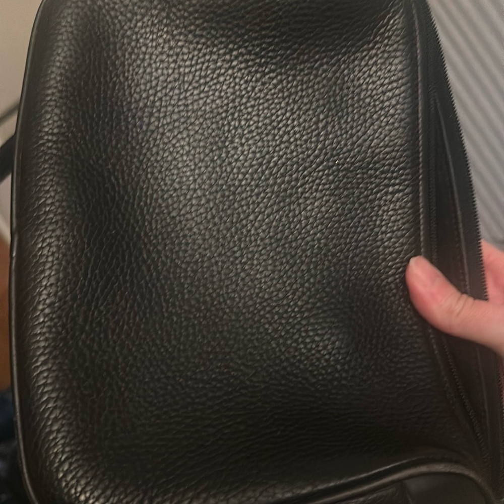 Vintage Gucci leather black bag
